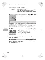 Предварительный просмотр 22 страницы Olympus C-510 Instruction Manual