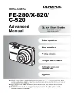 Preview for 1 page of Olympus C-520 Advanced Manual