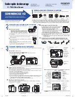 Olympus C-750 - 4MP Digital Camera Manual Rapide De Démarrage preview