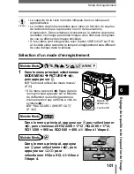 Предварительный просмотр 102 страницы Olympus C-750 - 4MP Digital Camera Manuel De Référence