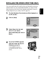 Предварительный просмотр 7 страницы Olympus CAMEDIA C-100 Operation Manual