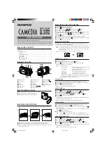 Olympus CAMEDIA C-100 Quick Start Manual preview