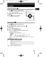 Предварительный просмотр 27 страницы Olympus Camedia C-150 Basic Manual