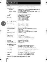 Предварительный просмотр 24 страницы Olympus CAMEDIA C-170 Basic Manual