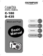 Olympus CAMEDIA C-180 Basic Manual preview