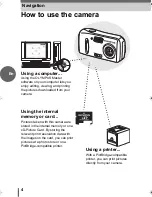 Preview for 4 page of Olympus CAMEDIA C-180 Basic Manual