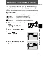 Preview for 78 page of Olympus Camedia C-300 ZOOM Reference Manual