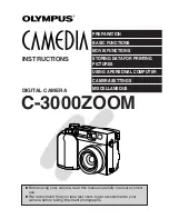Olympus CAMEDIA C-3000 Zoom Instructions Manual preview