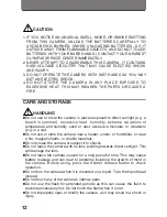 Preview for 12 page of Olympus CAMEDIA C-3000 Zoom Instructions Manual