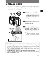 Предварительный просмотр 61 страницы Olympus CAMEDIA C-3000 Zoom Instructions Manual