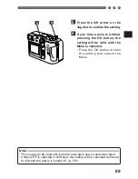 Предварительный просмотр 89 страницы Olympus CAMEDIA C-3000 Zoom Instructions Manual