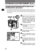 Предварительный просмотр 92 страницы Olympus CAMEDIA C-3000 Zoom Instructions Manual