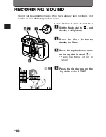 Предварительный просмотр 118 страницы Olympus CAMEDIA C-3000 Zoom Instructions Manual