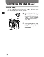 Предварительный просмотр 130 страницы Olympus CAMEDIA C-3000 Zoom Instructions Manual