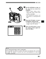 Предварительный просмотр 201 страницы Olympus CAMEDIA C-3000 Zoom Instructions Manual