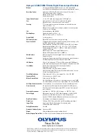 Preview for 9 page of Olympus CAMEDIA C-3030 Zoom Brochure & Specs