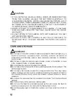 Preview for 12 page of Olympus CAMEDIA C-3030 Zoom Instructions Manual