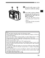 Предварительный просмотр 75 страницы Olympus CAMEDIA C-3030 Zoom Instructions Manual