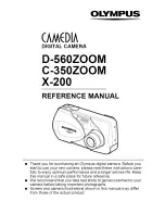 Preview for 2 page of Olympus CAMEDIA C-350ZOOM Reference Manual