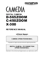 Olympus CAMEDIA C-450 Zoom Reference Manual preview