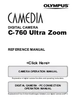 Preview for 1 page of Olympus CAMEDIA C-460 Zoom Reference Manual