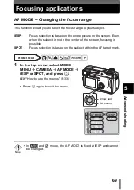 Предварительный просмотр 70 страницы Olympus CAMEDIA C-460 Zoom Reference Manual