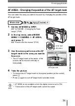 Preview for 72 page of Olympus CAMEDIA C-460 Zoom Reference Manual