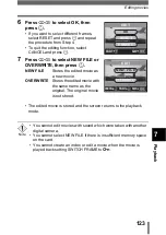 Preview for 124 page of Olympus CAMEDIA C-460 Zoom Reference Manual