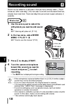 Предварительный просмотр 127 страницы Olympus CAMEDIA C-460 Zoom Reference Manual