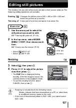 Предварительный просмотр 128 страницы Olympus CAMEDIA C-460 Zoom Reference Manual