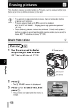 Preview for 133 page of Olympus CAMEDIA C-460 Zoom Reference Manual