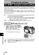 Предварительный просмотр 135 страницы Olympus CAMEDIA C-460 Zoom Reference Manual