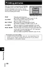 Preview for 171 page of Olympus CAMEDIA C-460 Zoom Reference Manual