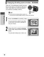 Preview for 12 page of Olympus CAMEDIA C-470 Zoom Advanced Manual