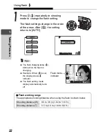 Предварительный просмотр 22 страницы Olympus CAMEDIA C-470 Zoom Advanced Manual