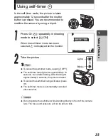 Предварительный просмотр 35 страницы Olympus CAMEDIA C-470 Zoom Advanced Manual