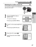 Предварительный просмотр 47 страницы Olympus CAMEDIA C-470 Zoom Advanced Manual