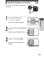 Предварительный просмотр 99 страницы Olympus CAMEDIA C-470 Zoom Advanced Manual