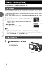 Предварительный просмотр 30 страницы Olympus CAMEDIA C-480 ZOOM Advanced Manual