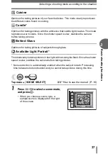 Preview for 37 page of Olympus CAMEDIA C-480 ZOOM Advanced Manual