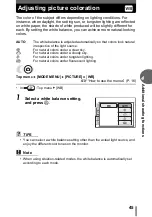 Preview for 45 page of Olympus CAMEDIA C-480 ZOOM Advanced Manual