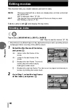 Preview for 60 page of Olympus CAMEDIA C-480 ZOOM Advanced Manual