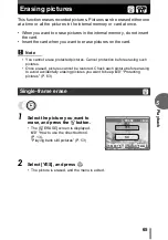 Preview for 65 page of Olympus CAMEDIA C-480 ZOOM Advanced Manual