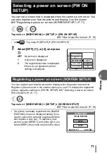 Preview for 71 page of Olympus CAMEDIA C-480 ZOOM Advanced Manual