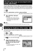 Preview for 74 page of Olympus CAMEDIA C-480 ZOOM Advanced Manual