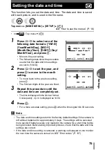 Preview for 75 page of Olympus CAMEDIA C-480 ZOOM Advanced Manual