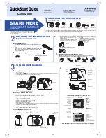 Предварительный просмотр 1 страницы Olympus CAMEDIA C-5000 Zoom Quick Start Manual