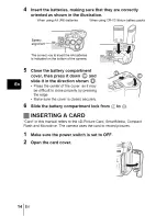 Preview for 14 page of Olympus CAMEDIA C-5050 Zoom Basic Manual