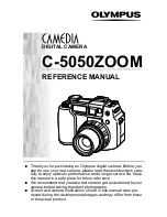 Preview for 2 page of Olympus CAMEDIA C-5050 Zoom Reference Manual