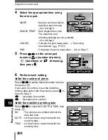 Предварительный просмотр 201 страницы Olympus CAMEDIA C-5050 Zoom Reference Manual
